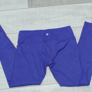 Lululemon Wunder Under size 8 full length Purple